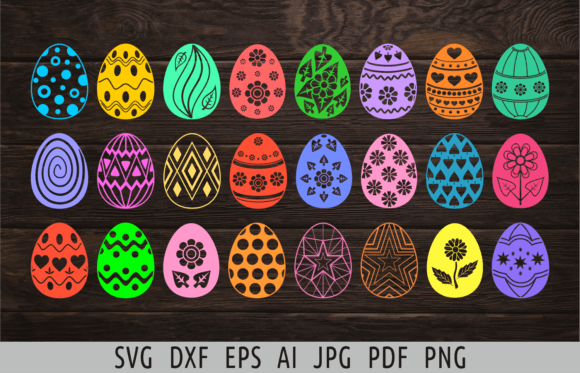 Download Easter Eggs Svg Spring Svg Easter Svg - Egg Collection