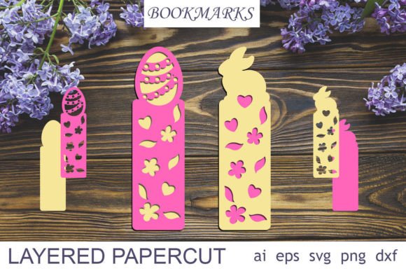 Download Bunny Bookmark Svg, Easter Egg Papercut - Egg Collection