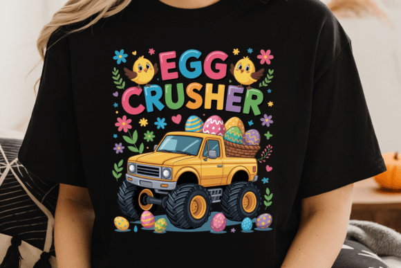 Download Egg Crusher Funny Easter Truck PNG - Egg Collection