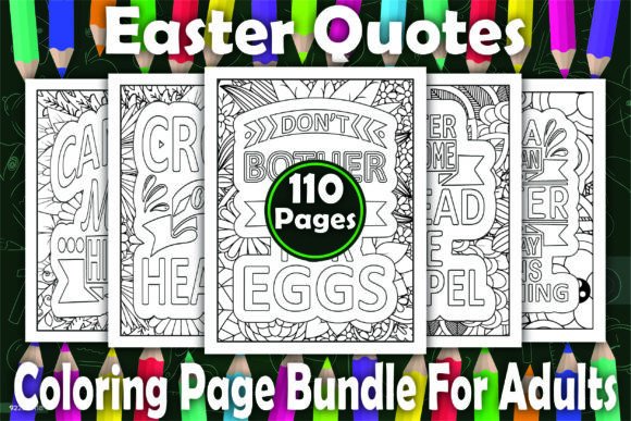 Download Easter Quotes Coloring Pages - KDP - Easter quotes Collection