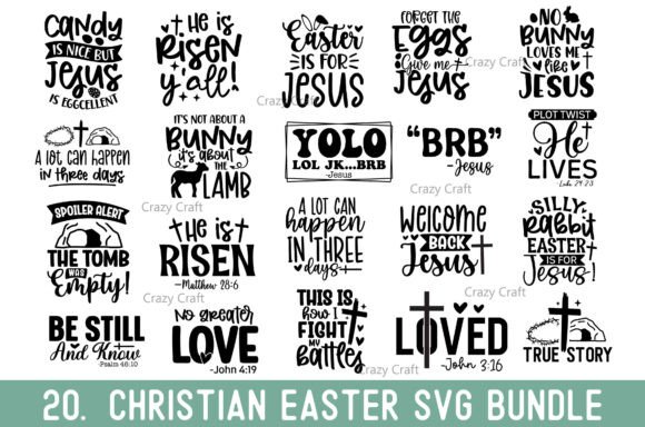 Download Christian Easter SVG Bundle, Cut Files - Cut files Collection