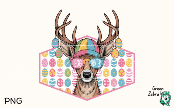 Download Easter Day Deer PNG, Egg Hunter PNG - Egg Collection
