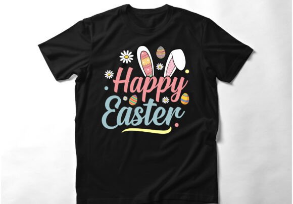 Download Happy Easter Sayings Egg Bunny T-Shirt - Egg Collection