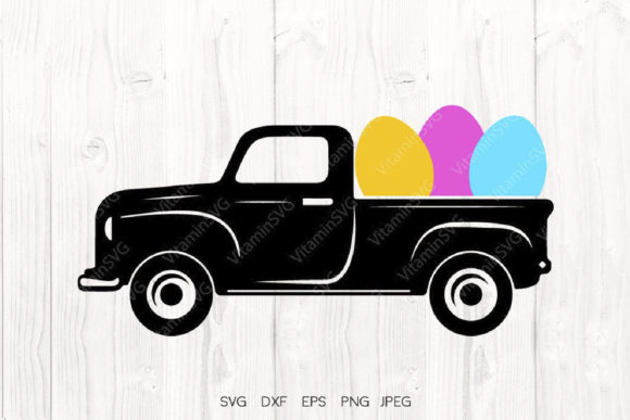 Download Easter Truck with Eggs - Egg Collection