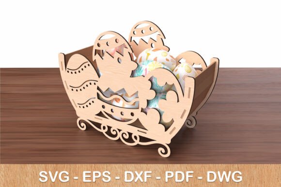 Download Easter Chick Egg Holder - Laser Cut SVG - Egg Collection