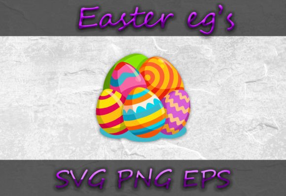 Download Colorful Easter Eggs SVG - Egg Collection