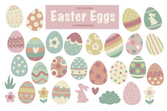 Download Easter Egg Clipart Set - Egg Collection